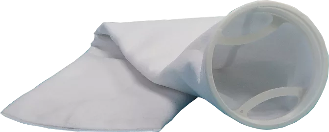 Filterbeutel mit Kunststoffkragen